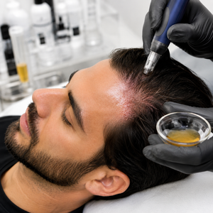 PRP Hair-Restoration Treatment with Scalp Microneedling